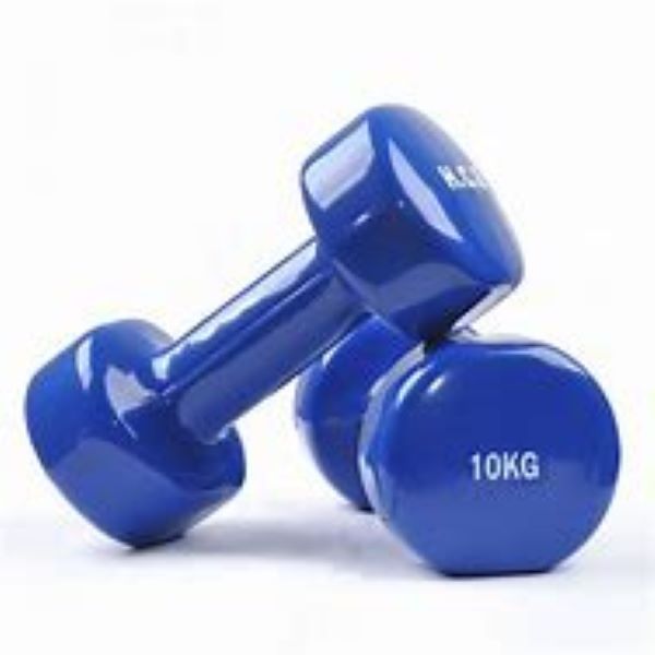 Veefit Vinyl Dumbell Pair - 10kg