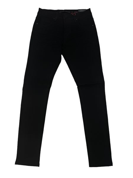Cutty - Santana Black Mens Skinny Jeans