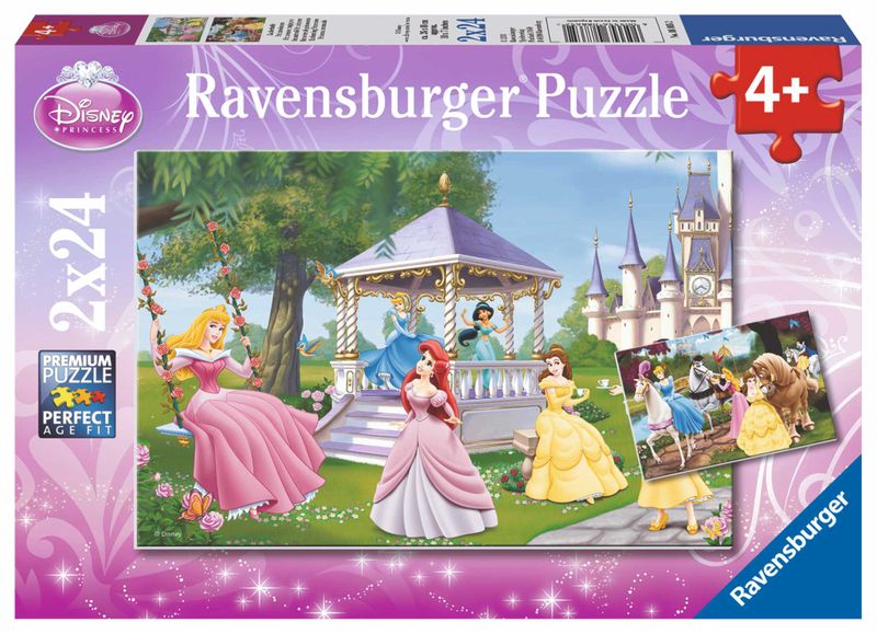 Ravensburger Disney Magical Princesses - 2 x 24 Piece Puzzles