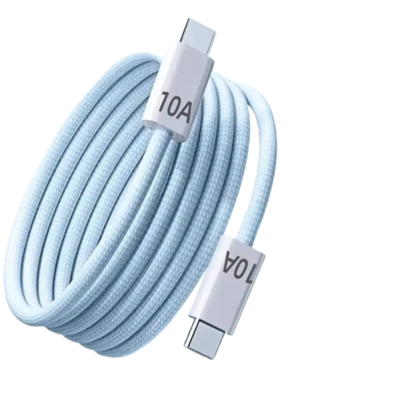 Premium 120W 10A Type C to Type C Fast Charger Cable