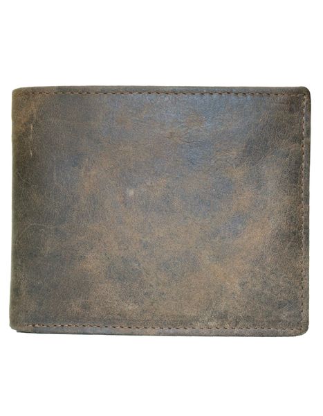 Fino SK-LV3146 Full Grain Genuine Leather Men's Card Holder Bi-Fold Wallet