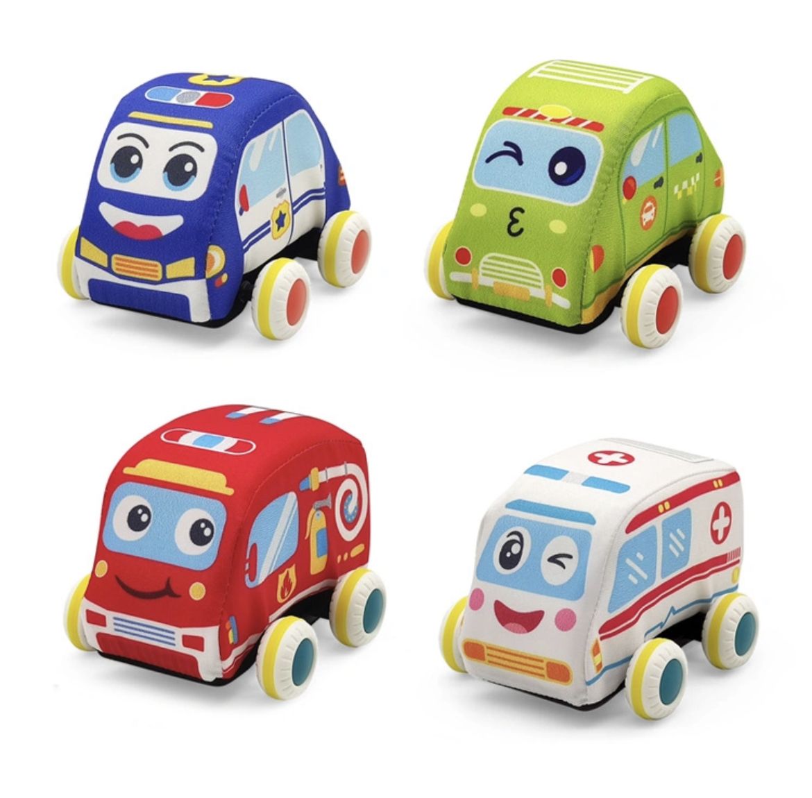 4 Educational Mini Plush Toy Car | Buy Online in South Africa ...