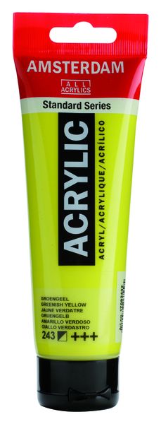 Amsterdam Acrylic Colour 120ml Tube - Greenish Yellow (243)