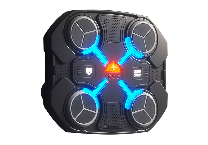 Bluetooth Musical Boxing Wall Pad - LED Targets with Gloves Included