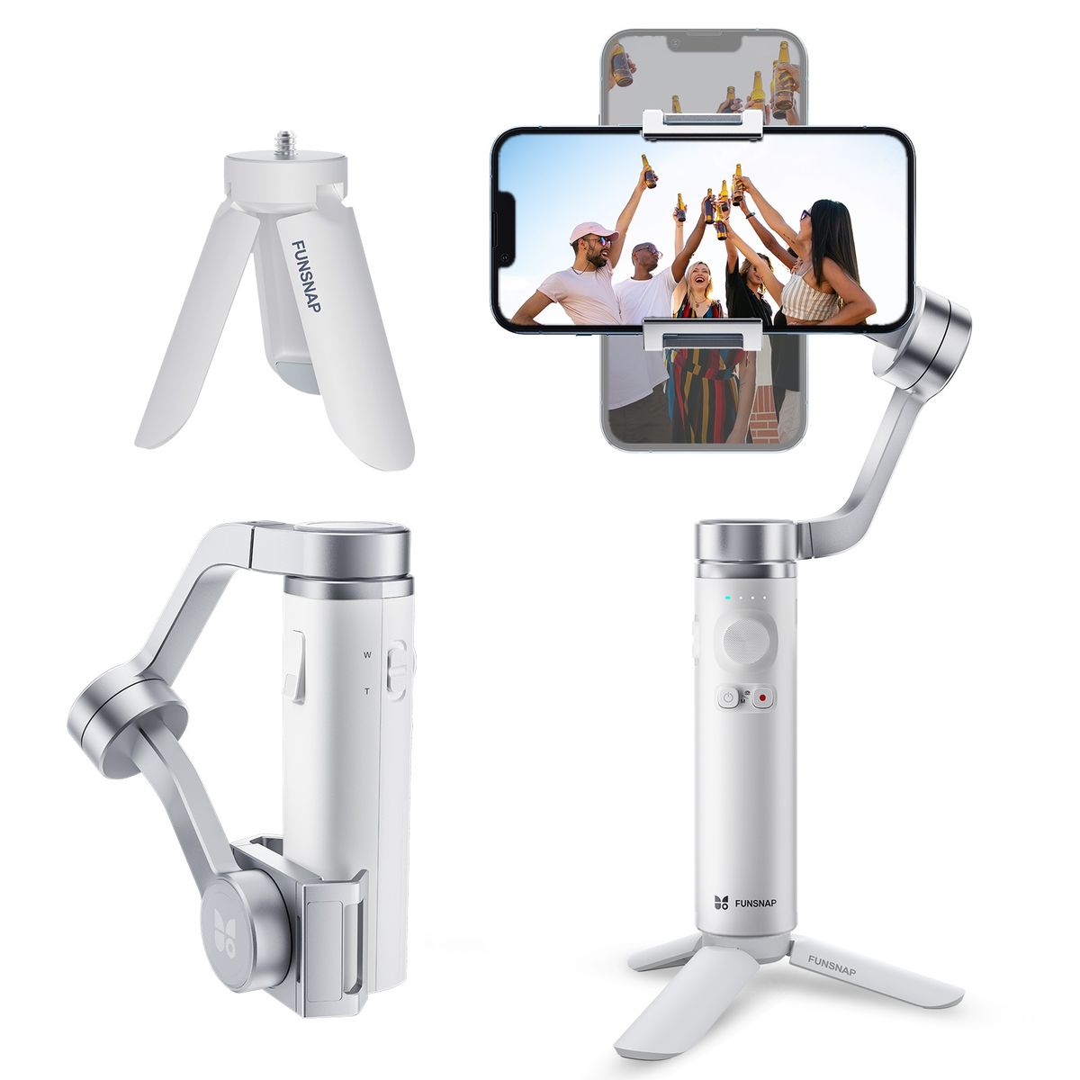 FUNSNAP Capture Pi Basic Foldable Handheld Gimbal with Face Tracking ...