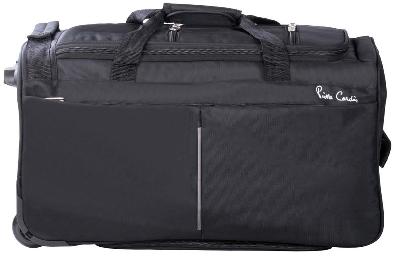 Pierre Cardin Trolley Backpack Duffel 56" Black