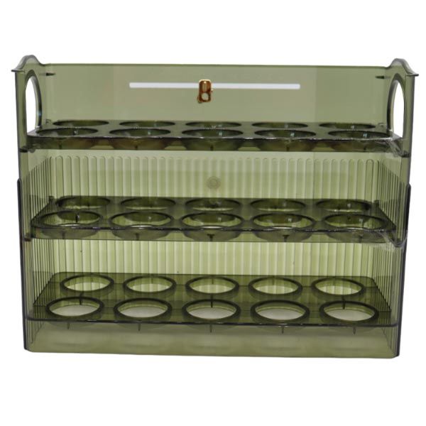 Storage Container Egg Tray For Fridge - 3 Tier