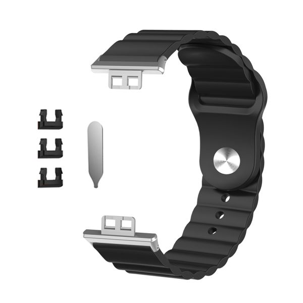 Silicone Strap Compatible With Huawei Watch Fit - Funky Colors &amp; Patterns