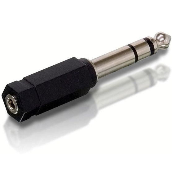 Philips Headphones 3.5mm To 6.35mm Nickel Plated Adapter