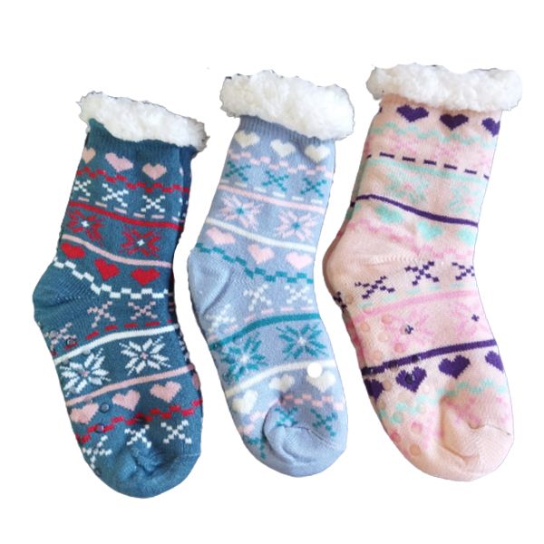 Women Winter Fleece Lining socks