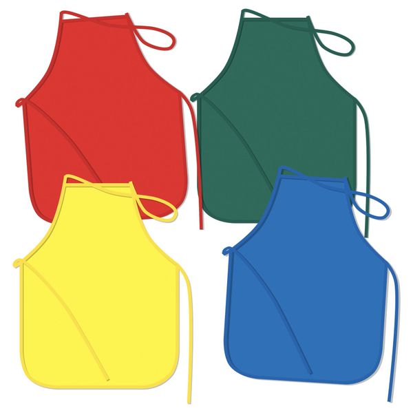 Colour Apron - Set of 4