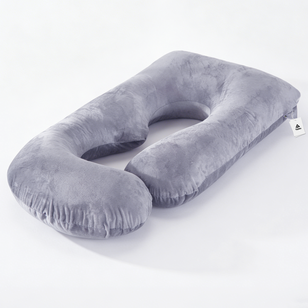 Topika Pregnancy Pillows for Sleeping U-Shaped Full Body Pillow with Cover