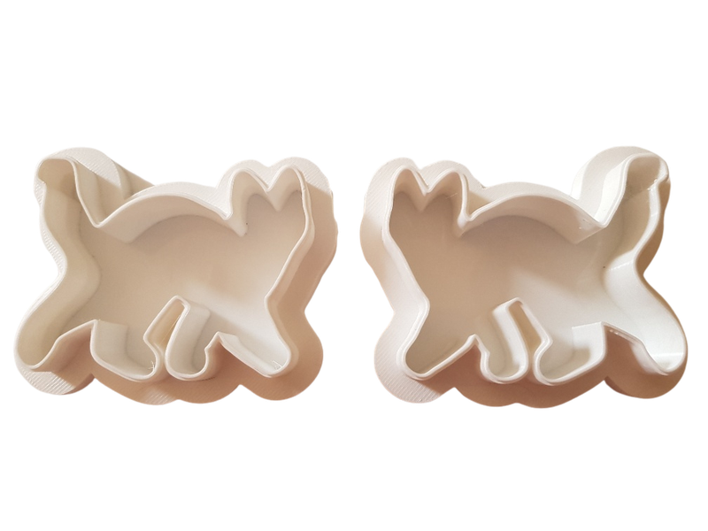 Cat 1 (Mirror Image Set) Cookie Cutter