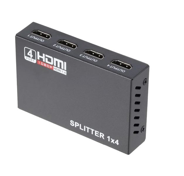HDMI Splitter 1 in 4 Out Distribution Video to Multiple Display