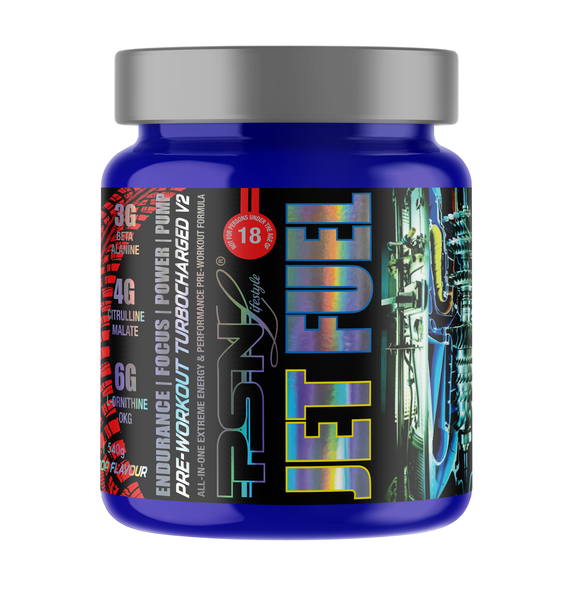 PSNLifestyle Jet Fuel V2.0 - Pre Workout - Nitro Cherry Pop 540g