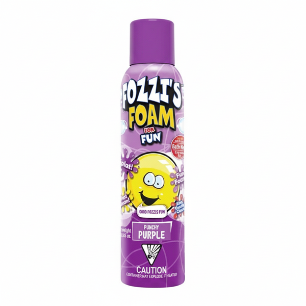 Fozzis Fun Foam Bath - Punchy Purple 550 ml for Bubbly Showers