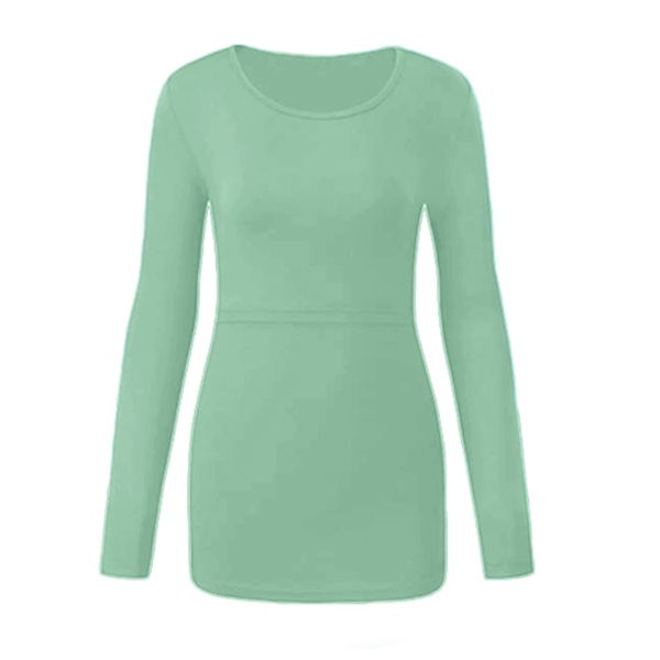 Hannah Grace Winter Sage Breastfeeding Top
