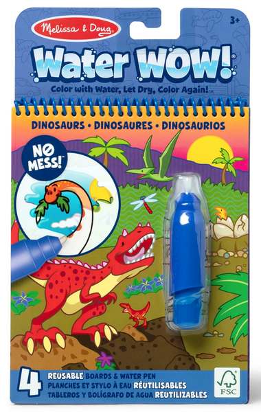 Melissa &amp; Doug On the Go Water Wow! Water-Reveal Pad - Dinosaur