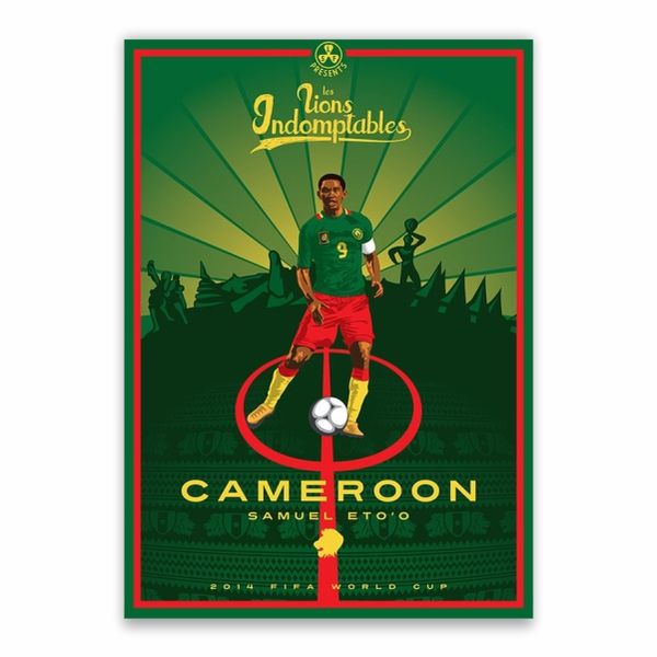 Samuel Eto'o Cameroon Poster - A1