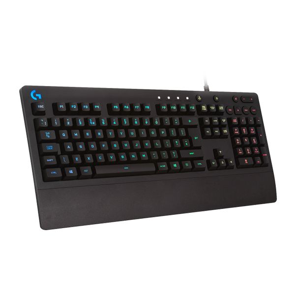 Logitech G213 Prodigy Wired Gaming Keyboard with RGB Backlit Keys - Black