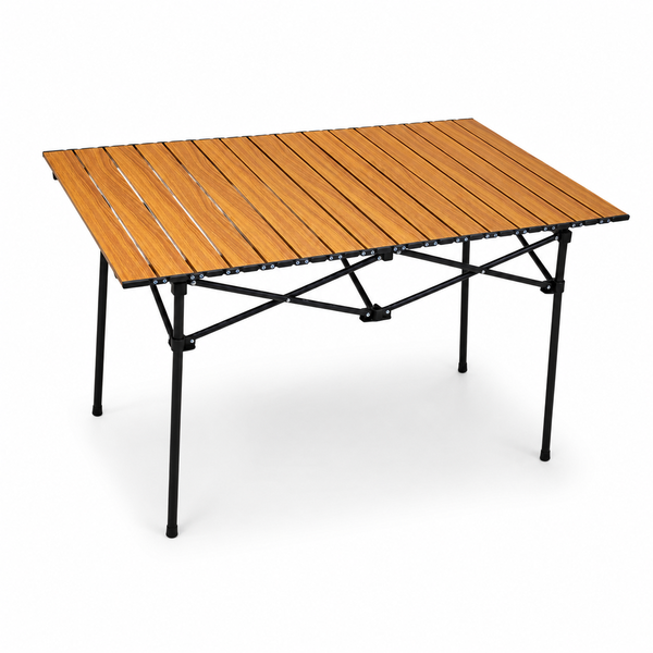 AIYI Folding Camping Table 120 x 55 x 60 cm AY279-004 - Woody Brown