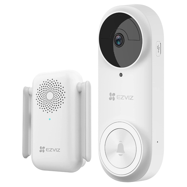 EZVIZ DB2 Pro 5MP 2K+ Battery-Powered Wireless Video Doorbell Kit