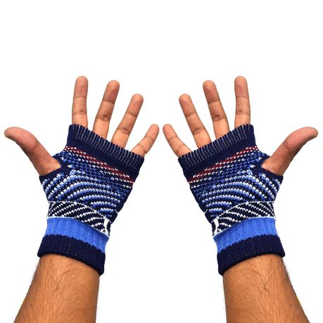 BUFFTEE Fingerless Mittens - Warm Winter Fingerless Gloves - Royal, Shop  Today. Get it Tomorrow!