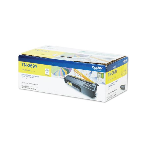 Brother TN-369Y Yellow Laser Toner