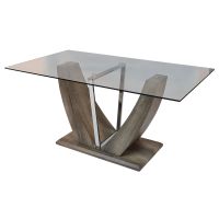 Modern and Stylish Glass Dining Table