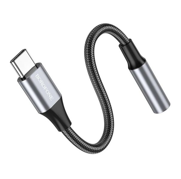 Borofone USB-C To 3.5mm Metal Digital Audio Converter Cable - BV16