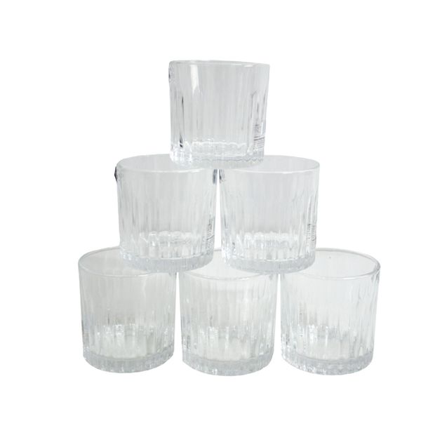 Cut Tumbler Glasses Set of 6