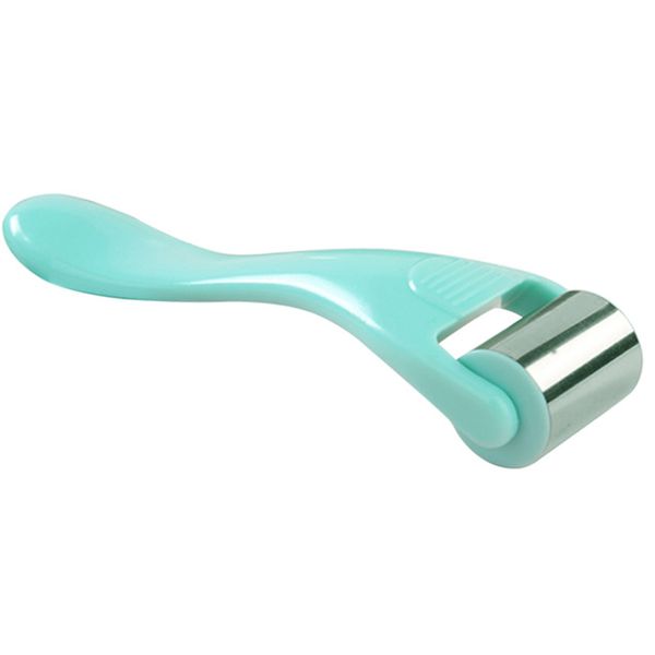 Household Stainless Steel Face Tightening Ice Roller Massager - Green