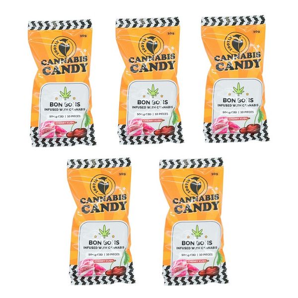 Zootly CBD Bon Bons - Cherry Kush - 50mg (10 Pack)