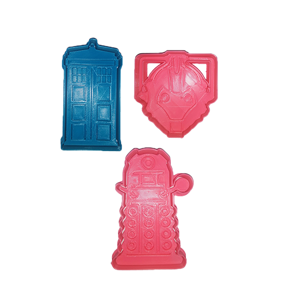 Dr Who Cookie Cutters