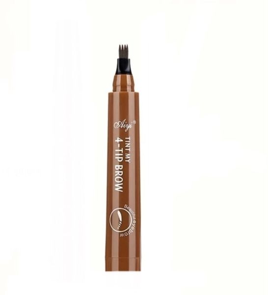 4 Slit Unique Design Waterproof Easy Application Eyebrow Pencil