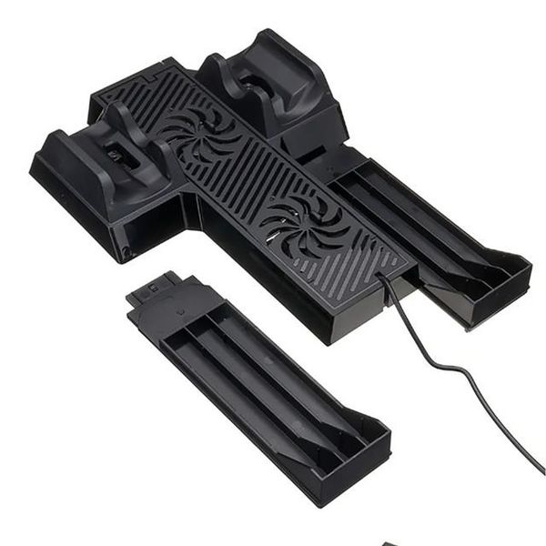 Vertical Stand with Cooling Fan &amp; Controller Charging Station for Xbox Series X