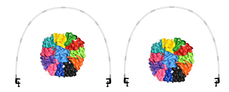 Table Balloon Archs with 30 Various Balloons