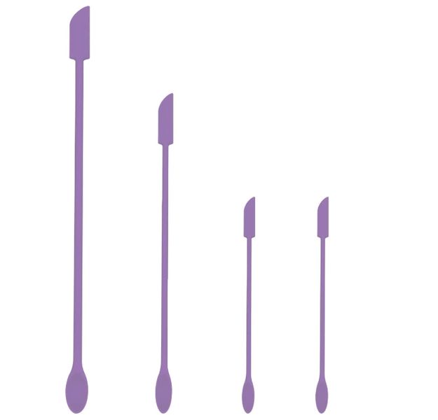 4 Piece Silicone Spatula Set Mini Jar Scraper