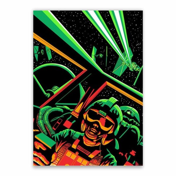 Star Wars Battle Poster - A1