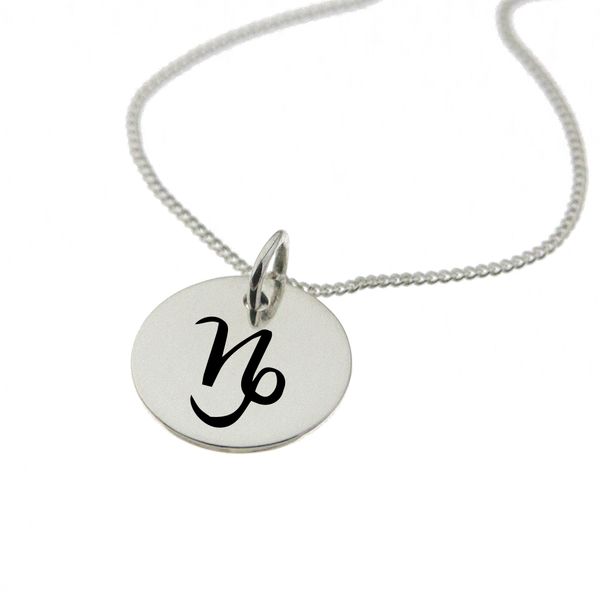 Capricorn Star Sign Necklace 15mm