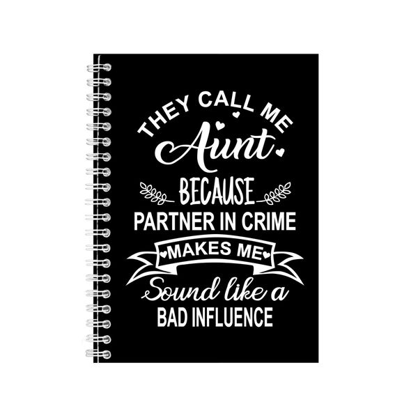 Aunt Notebook Aunty Gift Idea Writing Book Notepad Pad 22