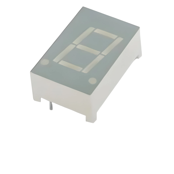 SC43-13SRWA - 0.43" Single Digit 7-Segment Red LED Display CC