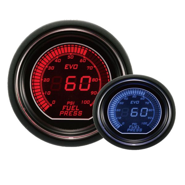 Autogauge Evo Fuel Pressure Gauge 52mm