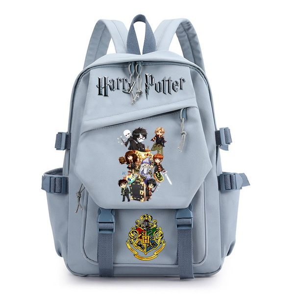 Student Backpack Harry Potter Canvas Film Merchandise Schoolbag
