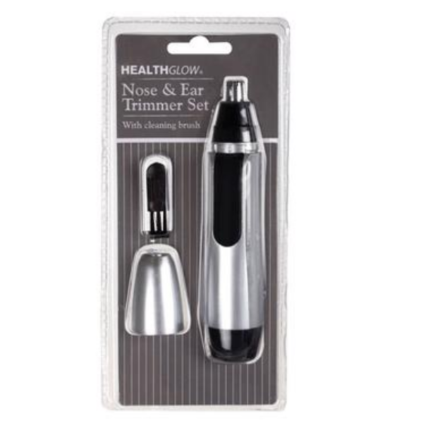 Health Glow - 3 Piece Ear And Nose Trimmer