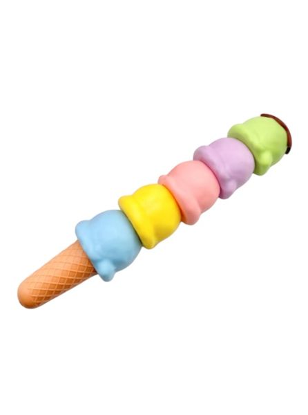 5 Piece - Scoop And Scribble Ice Cream Marker Pen Set - Multicolor