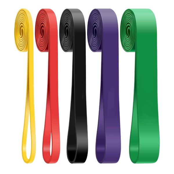 5Pieces Fitness Pull-Up Resistance Bands,Pilates Stretching Bands