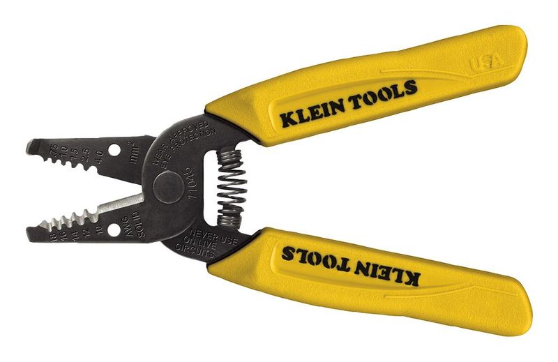 Klein Tools - Wire Stripper &amp; Cutter, 18-10 AWG / 0.75-4mm2