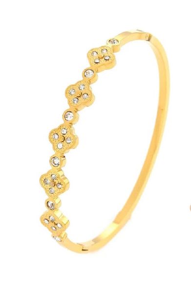 Clover 5 Star Bracelet for Women - Gold
