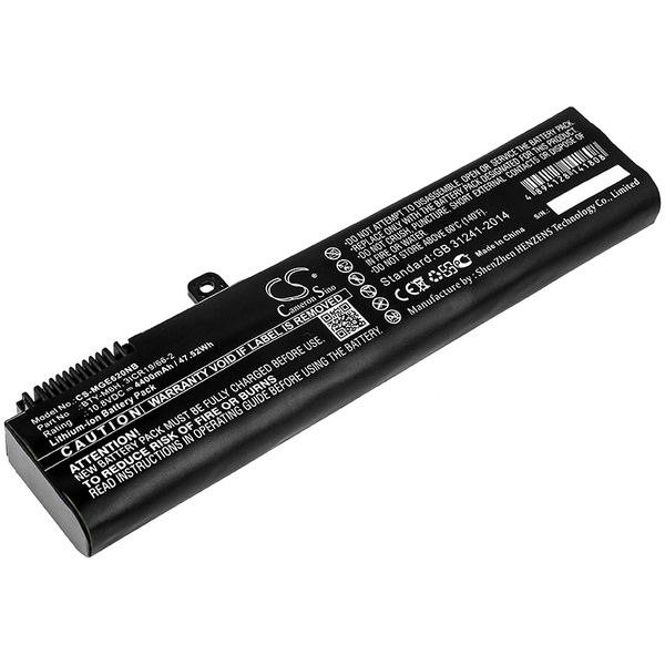 MSI GE62 Notebook, Laptop Battery/4400mAh